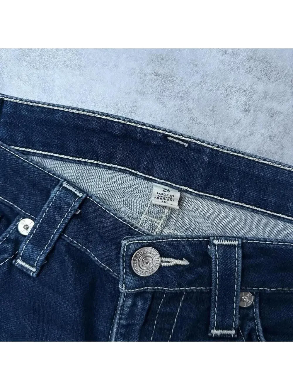 Y2K True Religion 00s Vintage Denim Slim Straight Jeans